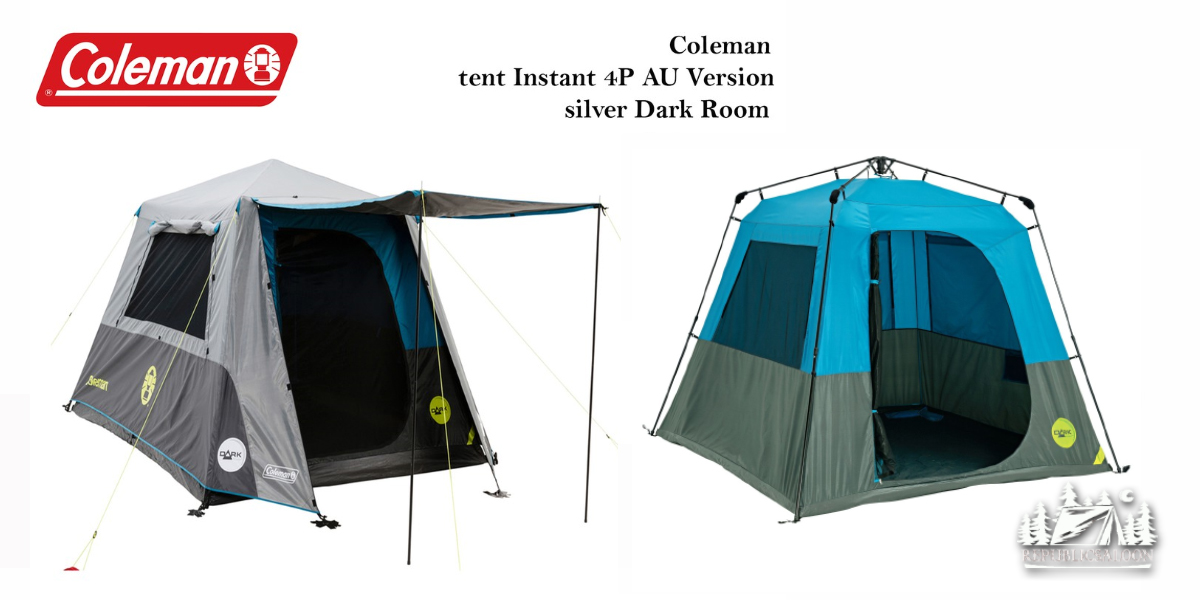 Coleman tent Instant 4P AU Version silver Dark Room